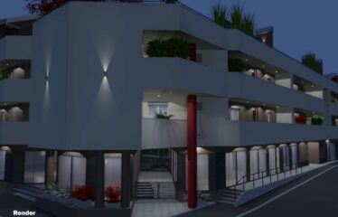 Residenza Le Terrazze esterno di sera