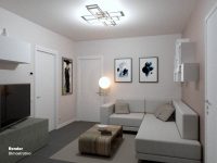 Esempio di interno zona giorno